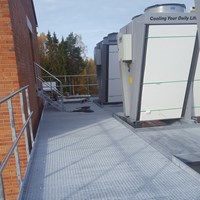 Serviceplattform i Kungens Kurva